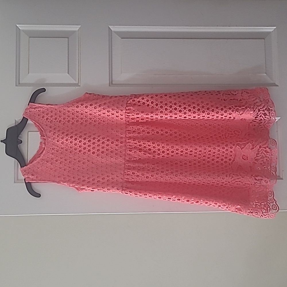Girls laced dress